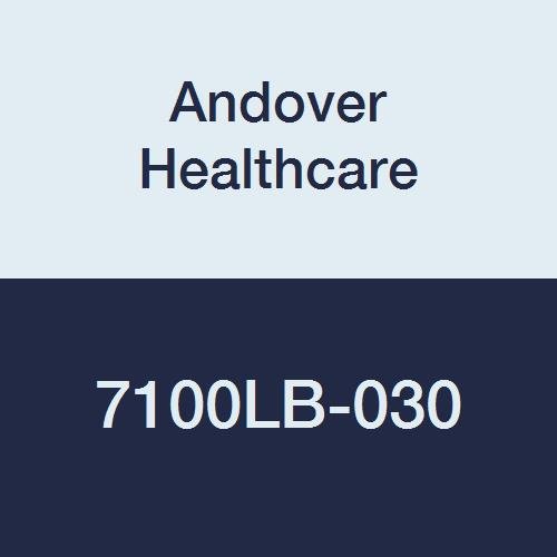 Andover Healthcare 7100LB-030 Coflex Med Kendinden Yapışkanlı Sargı, 15' Uzunluk, 1 Genişlik, El Yırtığı, Açık Mavi, Lateks