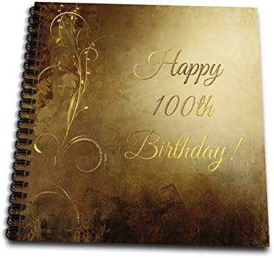 3D Gül 100th Doğum Günü çizim kitabı