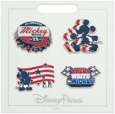 Disney Pin-Americana Mickey Mouse-4 pinli set