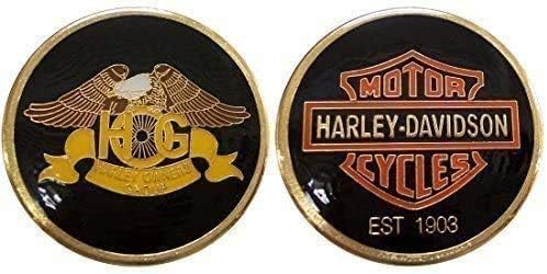 DOMUZ Harley Sahipleri Grubu Mücadelesi Coin / Logo Poker / Şanslı Çip