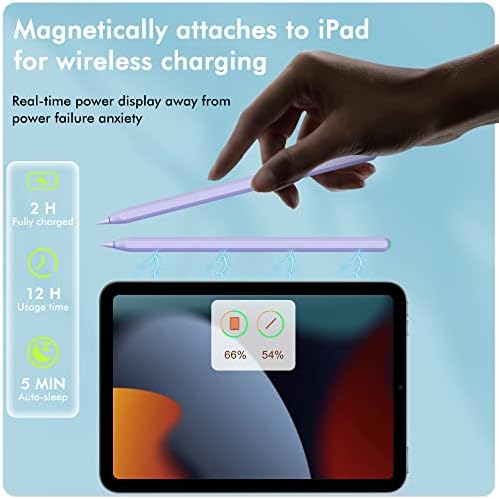 INFİLAND iPad Kalem Avuç İçi Reddi ile 2. Nesil, [Manyetik Kablosuz Şarj] Apple iPad Pro için iPad Stylus Kalem (11/12. 9