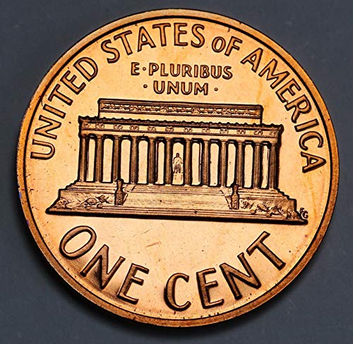 1968 S Lincoln Anıtı Penny Cent Mücevher Kanıtı ABD Darphanesi