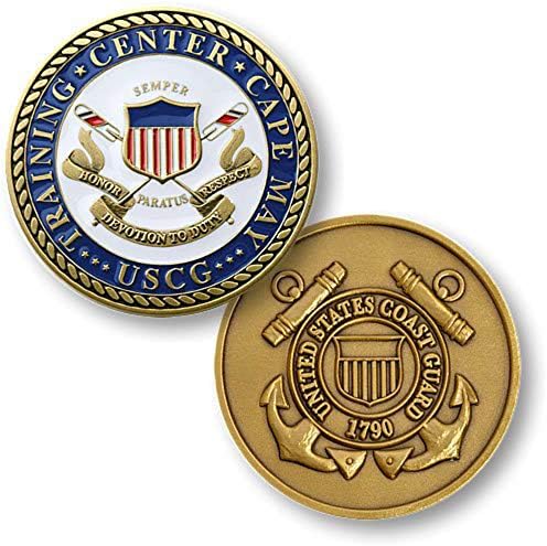 ABD Sahil Güvenlik Eğitim Merkezi Cape May, NJ Challenge Coin