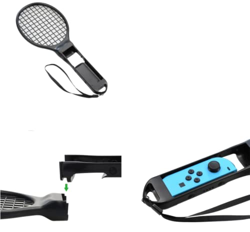 Tenis Raketi Nintendo anahtarı Oyunları Spor Anahtarı OLED Joy-Con tenis raketi kavrama Joy-Con kolu NS spor oyun aksesuarları