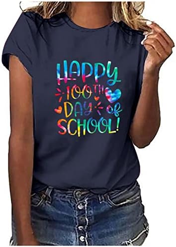 Sonbahar Yaz Komik Gömlek Bayan Kısa Kollu Elbise Pamuk Grafik Ofis Üst Gömlek Bayanlar için WD WD