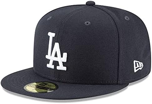 New Era erkek MLB Los Angeles Dodgers Temel 59 Elli Takılmış Şapka