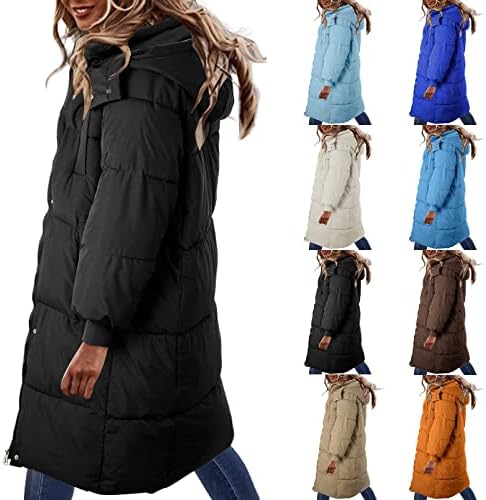 Aşağı Ceket Ceket Pamuk Kış Uzun Diz Boyu Aşağı pamuklu ceket Kadın Gevşek Kalınlaşmış Kapşonlu Kadın artı Boyutu Kayak Ceket