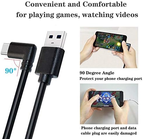 USB A'dan USB'ye C Tipi Kablo 10FT, Oculus Quest 1/2 Bağlantı Kablosu,10Gpbs ile Uyumlu Quest Link Steam VR Kulaklık ve Oyun
