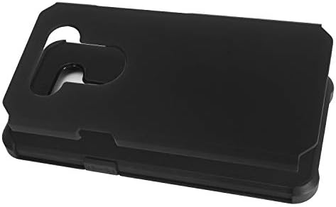 CELZEN-LG K51 için LG Reflect (LM-K500) - Lastikli Hibrit Telefon Kılıfı-AH2 Siyah