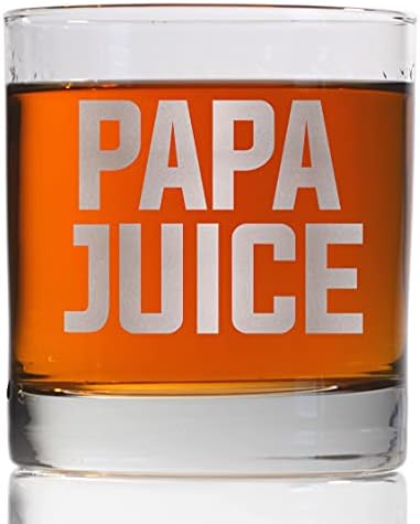 PAPA SUYU Özel Kişiselleştirilmiş viski bardağı için Komik Hediye Baba Amca Büyükbaba Gelen Kızı Oğlu Eşi babalar Günü