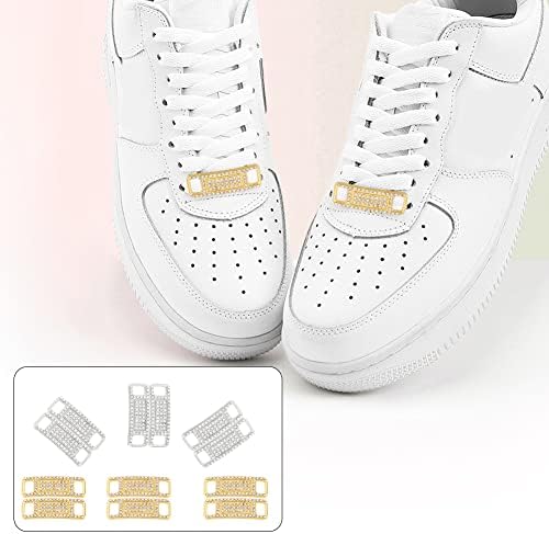 arricraft 12 Pcs Ayakkabı Dantel-Etiketi Ayakkabı Bağı Dekorasyon, Pirinç Eğitmen Danteller Charms, ayakkabı bağı Tokaları