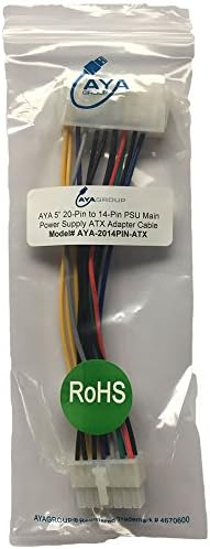 AYA 5 20-Pin 14-Pin PSU Ana Güç Kaynağı ATX Adaptör Kablosu için Lenovo IBM