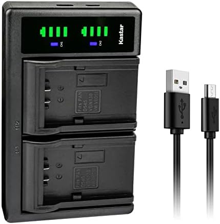 Panasonic ile Uyumlu Kastar CRG-D08S LTD2 USB Pil Şarj cihazı PV-DV100, PV-DV100K, PV-DV101, PV-DV102, PV-DV103, PV-DV121,