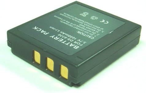 Sanyo DS8330, DS 8330 ile Uyumlu Dijital Kamera/Video Kamera için Li İon Şarj Edilebilir Pil Paketi