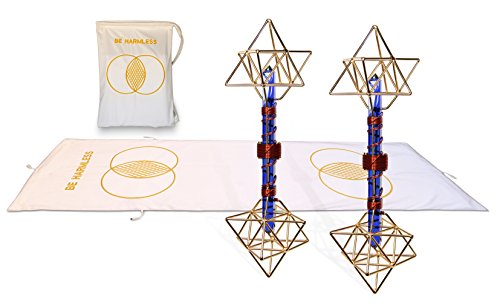 Manyetik Şifa Mat Sistemi ile İki Kuvars Kristal Şifa Toprak Vajras