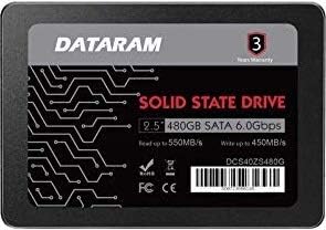 Dataram 480 GB 2.5 SSD Sürücü Katı Hal Sürücü ile Uyumlu ASUS ROG GL502VM
