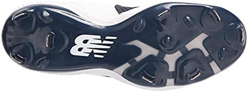 Yeni Denge erkek FuelCell 4040 V6 Metal Beyzbol Ayakkabısı, Takım Lacivert/Beyaz, 10,5