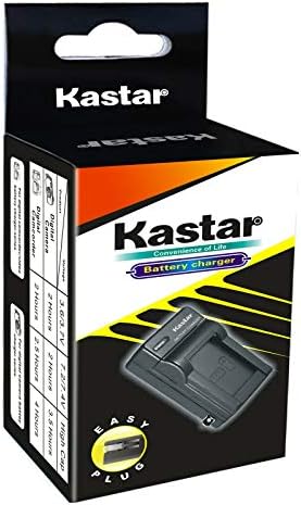 Kastar 2-Pack CR-V3 Pil ve AC Duvar Şarj Cihazı için Yedek Kodak DX6340, DX6440, CD33, Z650 Zoom, Z663 Zoom, Z700, Z710,