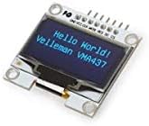 Arduino ® için Velleman 1,3 inç OLED Ekran (SH1106 Sürücüsü, SPI)