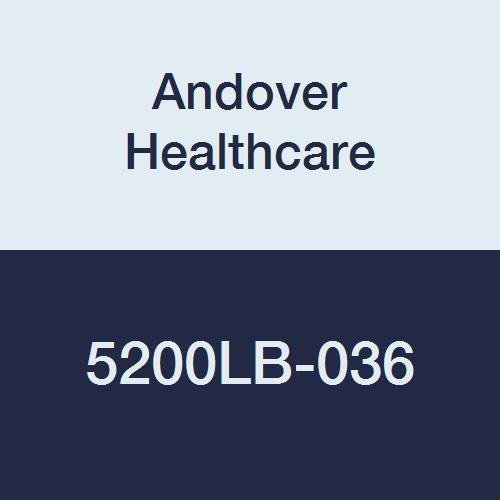 Andover Healthcare 5200LB-036 Coflex NL Kendinden Yapışkanlı Sargı, 15 'Uzunluk, 2 Genişlik, El Yırtığı, Açık Mavi, Lateks