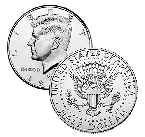 1995 S Kaplı Kanıt Kanıtı Kennedy Yarım Dolar Kanıtı ABD Darphanesi
