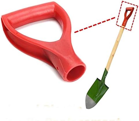 31mm D Şekilli Plastik Kavrama kar küreği Kolu Değiştirme Kavrama İç Çapı Kazma Tırmıklama Araçları (Kırmızı)