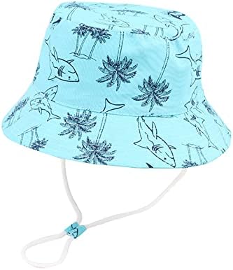 Erkek Kış Şapka Büyük Çocuklar için 10-12 Yaz Karikatür Şapka Çocuk Şapka Sevimli Kap Açık Güneş Kova Güneş Kayışı Ayarlanabilir