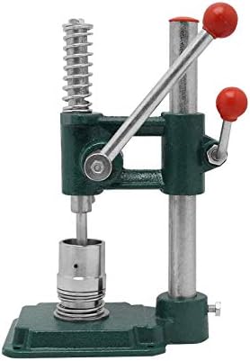 TZUTOGETHER Düğme Makinesi, el Yapımı Kumaş Kaplı Düğme Makinesi Kişiselleştirilmiş Düğme Makinesi DIY Aracı ile 4 Kalıpları