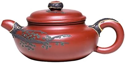 MMLLZEL Dahongpao demlik el yapımı Mor Kil Antika demlik filtre güzellik su ısıtıcısı özelleştirilmiş çay seti 180 ml