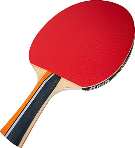 Sunflex Kuvvet C20 Masa Tenisi Raketi-Gelişmiş Eğitim için Ping Pong Yarasa Pürüzsüz Kauçuk ve Süngerli Ahşap Raket-Masa
