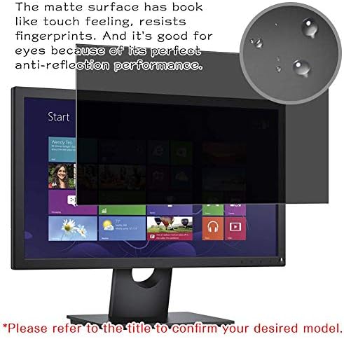 Synvy ekran koruyucu koruyucu ile Uyumlu LG 25UM56 / 25UM56-P / 25UM56P 25 Ekran Monitör Anti Casus Filmi Koruyucuları [Temperli