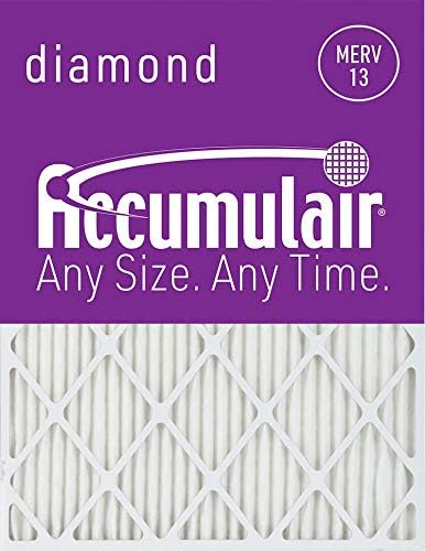 Accumulair Diamond 16. 38x21. 38x1 (Gerçek Boyut) MERV 13 Hava Filtresi/Fırın Filtreleri (2'li paket)