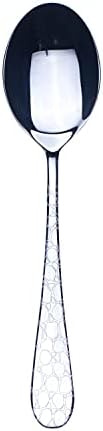 Mepra AZB1026C1104 Coccodrillo Paslanmaz Çelik Meyve Kaşığı, [24'lü Paket], 17,1 cm, Gümüş Kaplama, Bulaşık Makinesinde Yıkanabilir