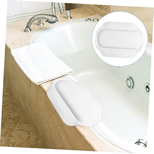 FOMİYES 3 adet Küvet Yastık Lüks Banyo Kaymaz Banyo Paspas Spa banyo yastığı Küvet Baş Desteği Pratik banyo Yastığı Sıcak