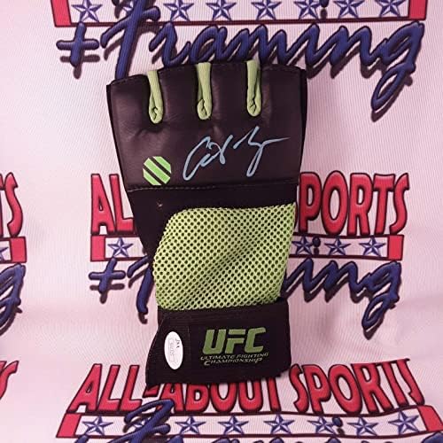 Cat Zingano Otantik İmzalı İmzalı Boks Eldiveni JSA İmzalı UFC Eldivenleri