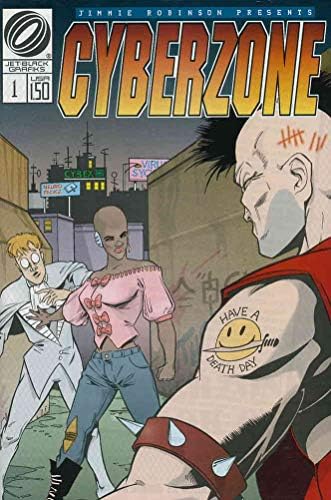 Cyberzone 1 VF; Jet-Siyah çizgi roman / Jimmie Robinson