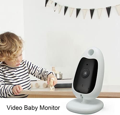 Video bebek izleme monitörü, 100-240 V 2.0 in LCD Ekran Dahili Ninniler Bebek Güvenlik Kamera Gece Görüş 2 Yönlü Konuşma