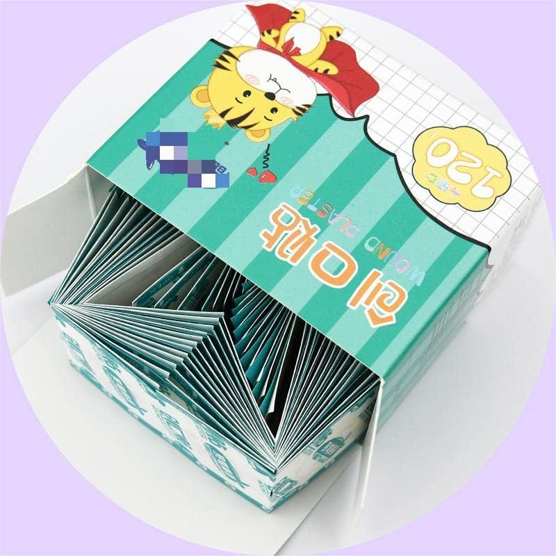120 adet Sevimli Mini Yuvarlak Bandajlar Kawayi Küçük Yapışkanlı Bandaj Nefes Yama Kızlar Çocuklar için