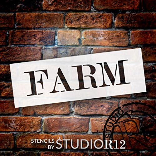 Çiftlik-Sıska Serif-Kelime Şablonu - 20 x 6 - STCL2060_3-StudioR12 tarafından