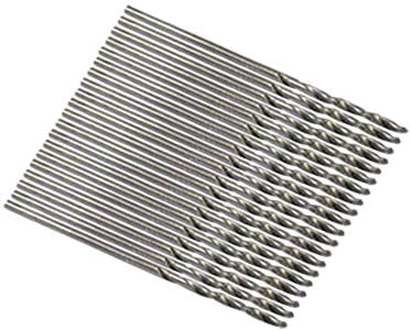 Yeni Lon0167 20 adet 1.3 mm Özellikli Çaplı Metal Bükülmüş güvenilir etkinlik Sondaj Bit Elektrikli Matkap(ıd:0e6 6f e0 407)