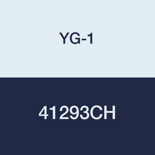 YG-1 41293CH HSSCo8 Topu Burun End Mill, 2 Flüt, Düzenli Uzunluk, Hardslick Bitirmek, 2-3/8 Uzunluk, 3/16