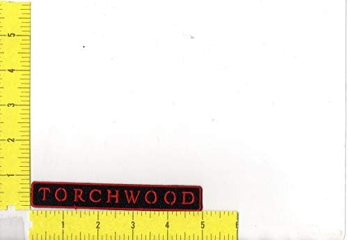 Torchwood Siyah-Metro İşareti Logosu Demir on Patch sm