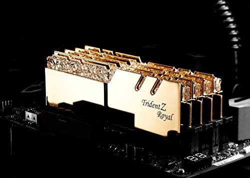 G. Beceri Trident Z Kraliyet Serisi [Altın] 16 GB (2x8 GB) 288-Pin SDRAM (PC4-25600) DDR4 3200 CL16-18-18-38 1.35 V Çift