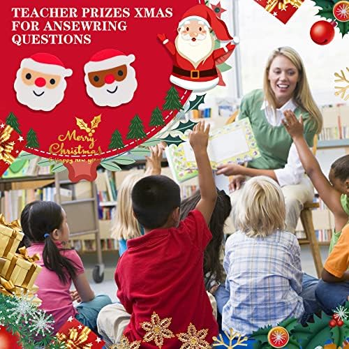 300 Adet Mini Noel Baba Silgi Noel Silgi Kalem Silgi Lateks İçermeyen Yumuşak Silgi Çocuklar için Sınıf Bildiriler Parti
