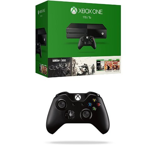 Xbox One 1 TB Konsolu - Tom Clancy'nin Gökkuşağı Altı Kuşatma Xbox One Kablosuz Denetleyicili Paket
