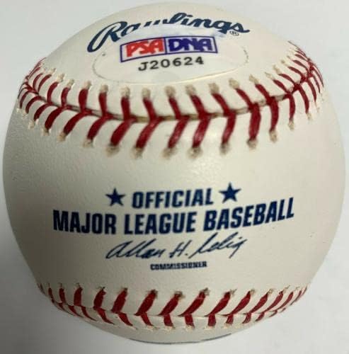 Freddy Sandoval, Major League Baseball MLB PSA J20624 Angels İmzalı Beyzbol Toplarını İmzaladı