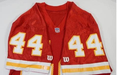 1993 Kansas City Chiefs Harvey Williams 44 Oyunu Yayınlandı Kırmızı Forma DP17327-İmzasız NFL Oyunu Kullanılmış Formalar