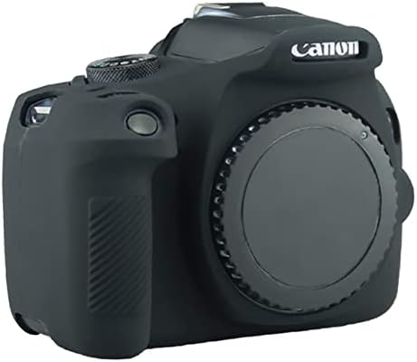Yisau Kamera Çantası Canon EOS Rebel T6 T7, silikon Kauçuk Kamera Kılıfı Ayrılabilir Koruyucu EOS 1300D Rebel T6 / EOS 1500D