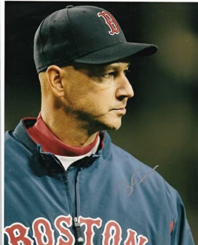 TERRY FRANCONA BOSTON RED SOX EYLEMİ imzalandı 8x10-İmzalı MLB Fotoğrafları