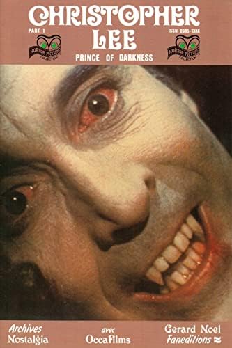 Christopher Lee Karanlığın Prensi 1971 (Fransızca) Dergi sm